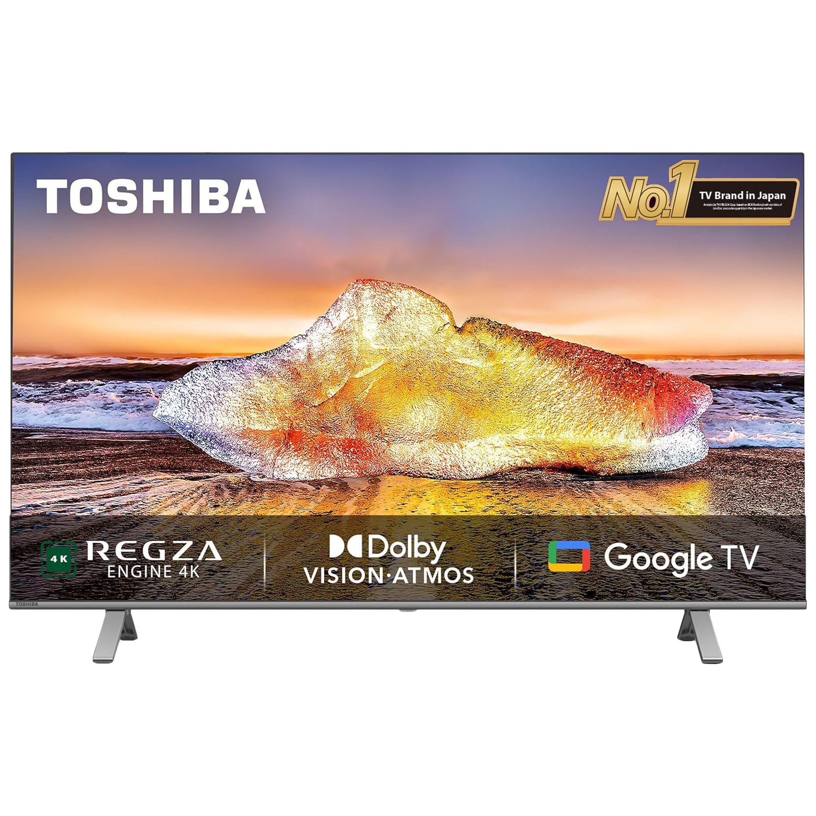TOSHIBA C350MP 139 cm (55 inch) 4K Ultra HD LED Google TV with Regza Engine  4K